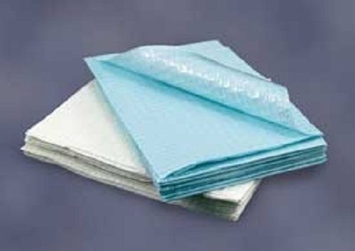 Professional Towels - 2Ply Tissue + Poly, Blue - 13&#034; x 18&#034; - 500/Case