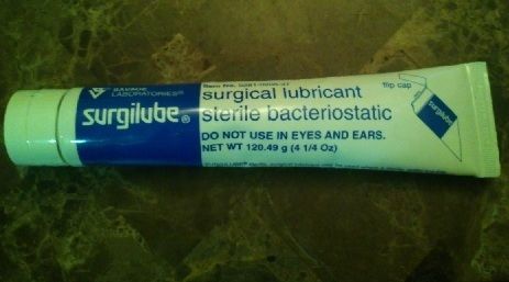 New 2pc SURGILUBE LUBRICATING JELLY LUBE STERILE TUBE 4.25oz FLIP TOP