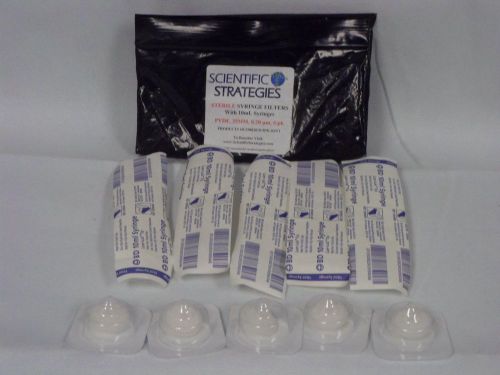 Scientific Strategies 10ml Sterile Syringes With Plastic Luer Lock (Pack of 5)