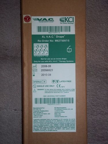 KCI V.A.C. XL Drape ~ Lot of 4 ~ M6275097/5 ~ Extra Long 33&#034;