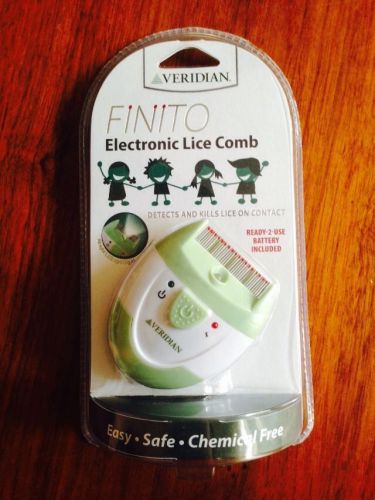 Veridian Healthcare 15-001 Finito Electronic Lice Comb Chemical Free