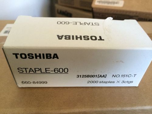 Toshiba STAPLE-600 Staple Cartridge 660-84999 Toshiba Saddle Stitch Finisher