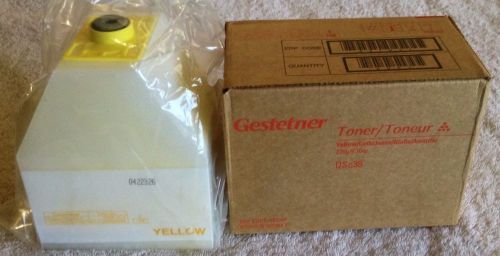 Genuine gestetner toner yellow dsc38 885381 dt38ylw cl7100 ricoh 105 for sale