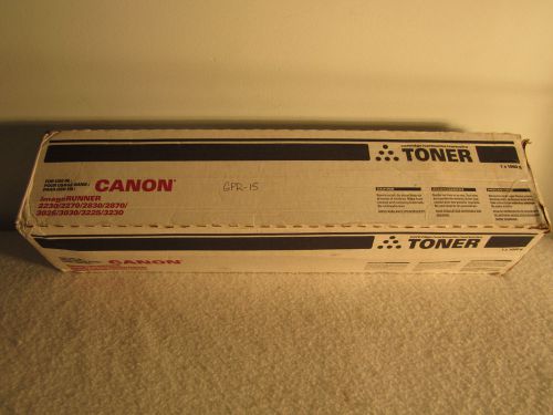 CAGT657-U Toner 1 x 1060g Black for use in Canon imageRUNNER 2230 / 2270 / 2830