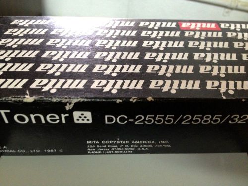 GENUINE Mita Toner DC-2555/2585/3285/3255 Unopened Sealed Toner Package, BoxOpen