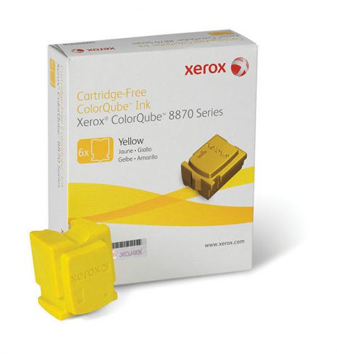 Xerox Yellow ink for Color Cube 8870/8880 printer Pt #108R952 genuine OEM