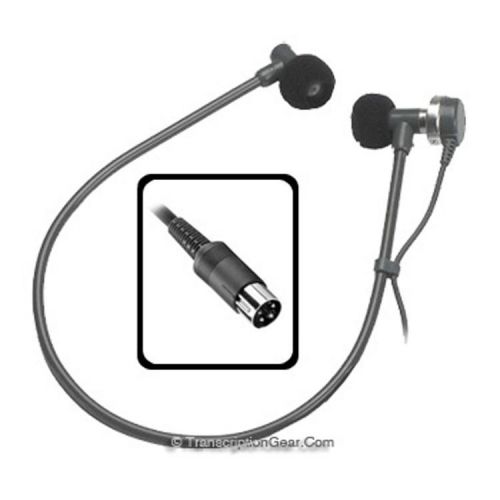 Under Chin U-Bow Tubular Headset with DIN Connector