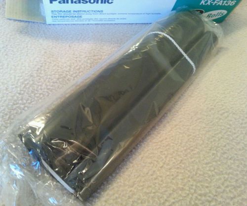 PANASONIC INK FILM KX-FA136 FAX REPLACEMENT CARTRIDGE-1 ROLL (NEW GENUINE)