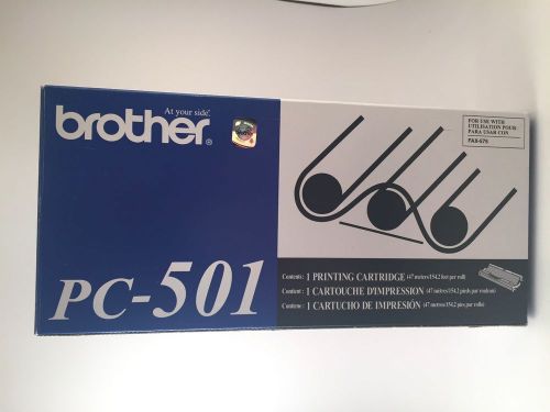 Brother Printing Cartridge for PC-501 Fax Machine NIB.