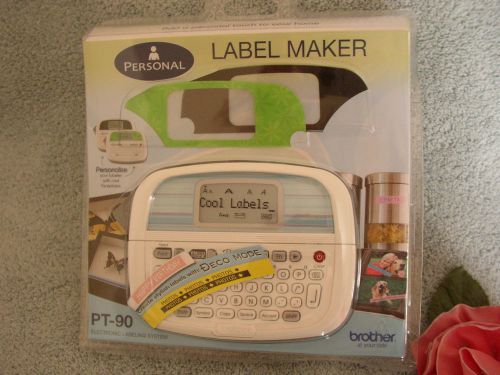 BROTHER P-TOUCH PT-90 ELECTRONIC LABELING SYSTEM LABEL MAKER NEW