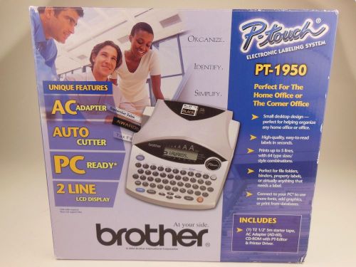 BROTHER P Touch PT 1950 Label Maker