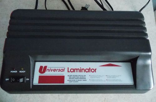 Universal Laminator 9&#034; Model# 84529 Desktop Laminator~L@@K!