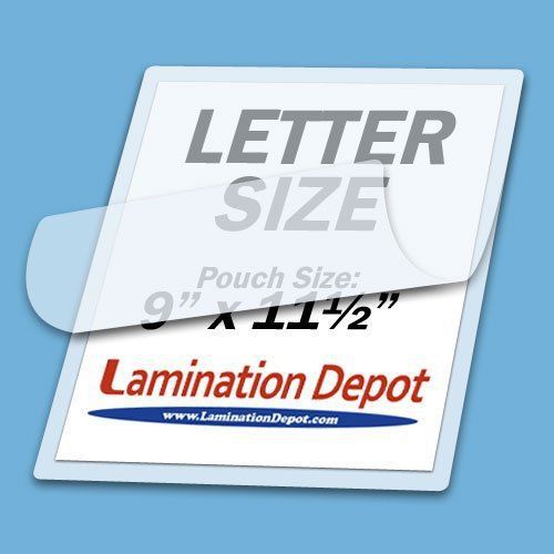 UNIVERSAL OFFICE PRODUCTS 84622 Clear Laminating Pouches, 3 Mil, 9 X 11-1/2,