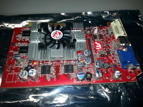 ATI RADEON 9600 XT 128MB 109-A03400-20 Zalman VF700-BP01 Fan AGP Video Card *I64