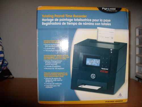 Pyramid 4000HD Auto Totalizing Time Recorder