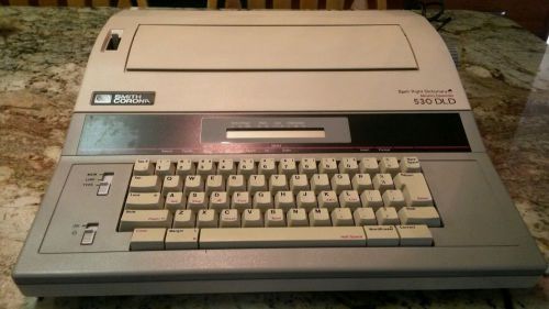 Smith Corona 530 DLD memory typewriter