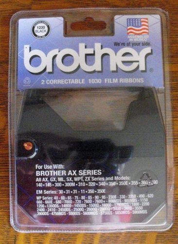 New Brother 1230 2-Correctable 1030 Film Ribbons