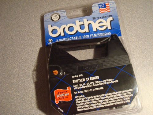 1230 Black BROTHER 2pk Correctable 1030 Film Ribbons Typewriters/Word Processors