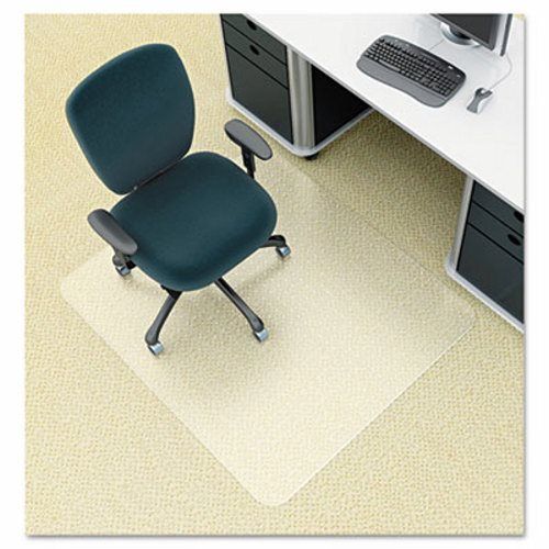 Deflect-o Environmat PET Studded Chair Mat, 46w x 60l, Clear (DEFCM1K442FPET)