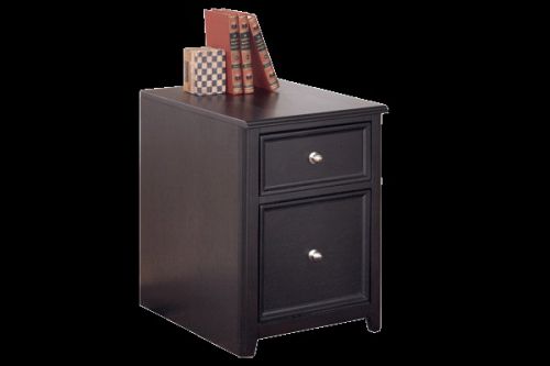 Ashley furniture black filing cabinet for sale