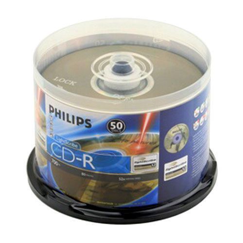 300 philips gold lightscribe 52x cd-r cr7d5lb50/17 for sale