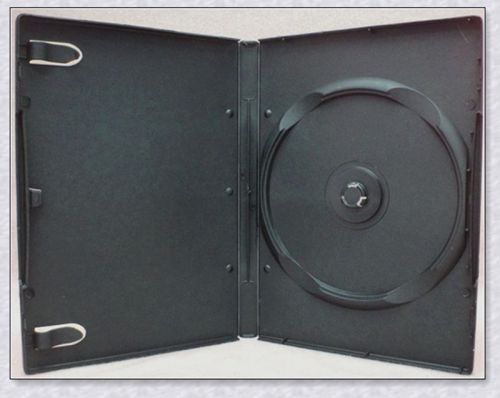50 Premium Grade NEW Single Black DVD Case, Standard size