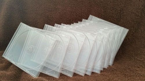 Clear CD Cases. Pack of 12