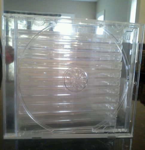 Clear CD/DVD Jewel Cases  BULK OF 30