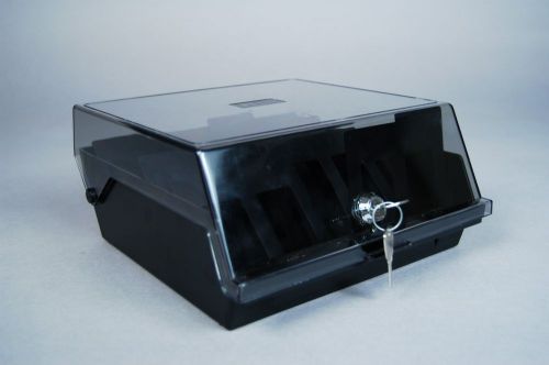 Fellowes 3.5&#034; Floppy Disk/Software Tray w/dividers - Locking w/Keys