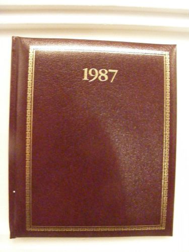 Use for 2015/Vintage Unused 1987 Illustrated Appointment Book/Adventure Theme