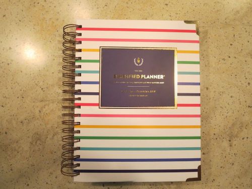 HURRY! 2015 Simplified Planner by Emily Ley Happy Stripe SOLD OUT WORLD WIDE !!!