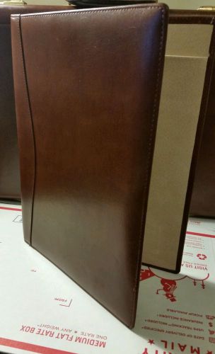 Barrington Leather Buisness  Folio Organizer Ford Imprinted On Inside Executive