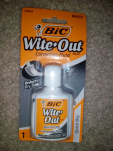 Bic Wite-Out Correction Fluid -  - Extra Coverage - Foam Brush - 20 ml