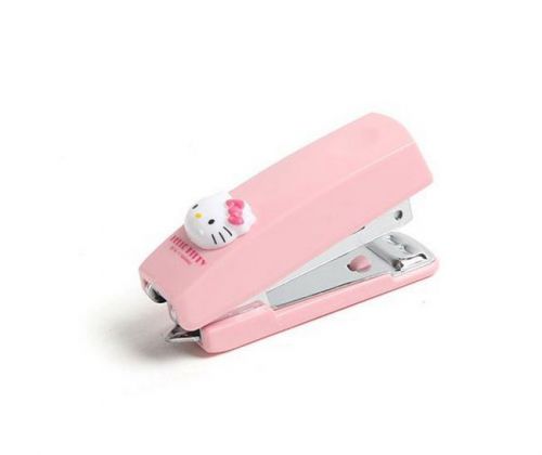 Hello Kitty Pink Mini Stapler office supply desk decorating easy to carry