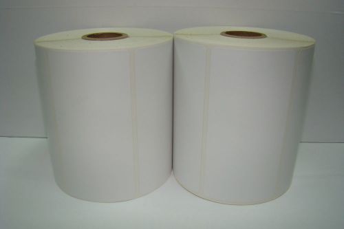 20 Rolls of 750 REMOVABLE 4x2 Direct Thermal Zebra 2844 Shipping Labels