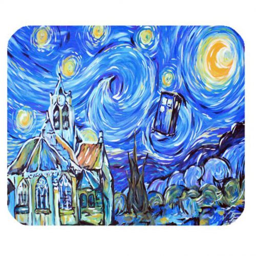 New Doctor Who Tardis Custom Mouse Pad for Gaming Great for Gift