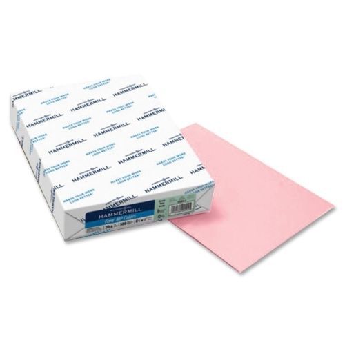 Lot of 10 hammermill copy paper -8.5&#034;x11&#034; - 24 lb - 500/ream -pink for sale