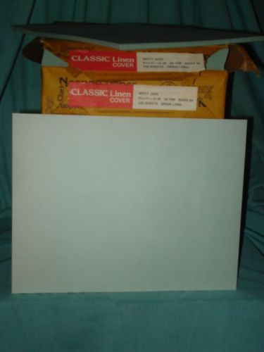 Neenah Paper Classic Linen Cover Misty Jade 8 1/2&#034; x 11&#034; 14.38  28.76M Basis 80