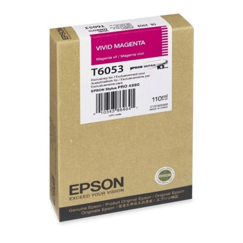 EPSON - ACCESSORIES T605300 VIVID MAGENTA INK CART 110ML