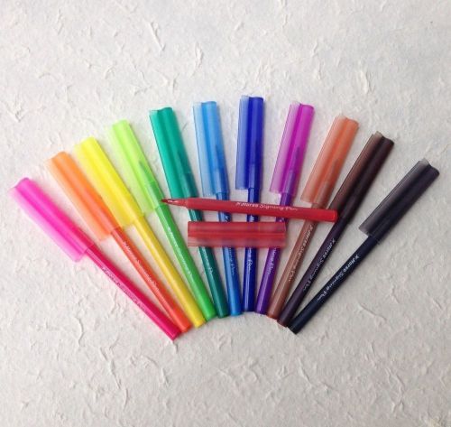 1 x12 Colors Sign Pens Point Pen Stationery Office Art NON TOXIC Horse Colorful