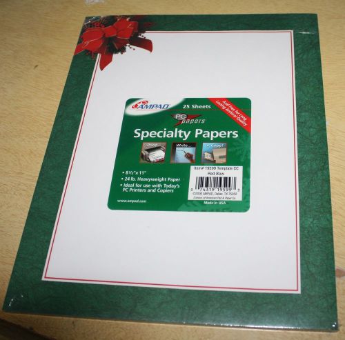 Specialty Paper (Christmas Theme) 50 Sheets 8.5x11