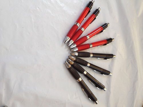 8 Pens: 4 Red 4 Black