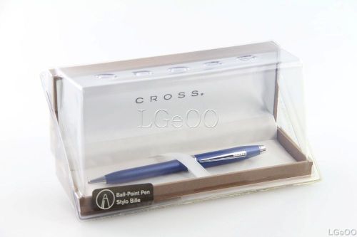 Cross century iii at0332cp-4 ball point pen in matte blue for sale