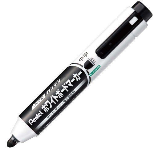 10 sets] pentel handy knock-type whiteboard marker mwxn5m-a for sale