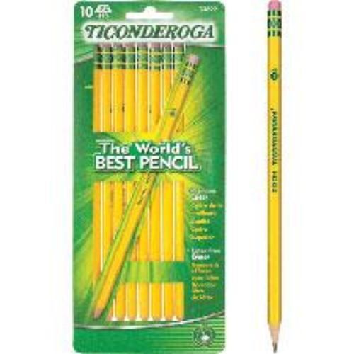 Dixon Ticonderoga Pencil No. 2 Soft 10 Count