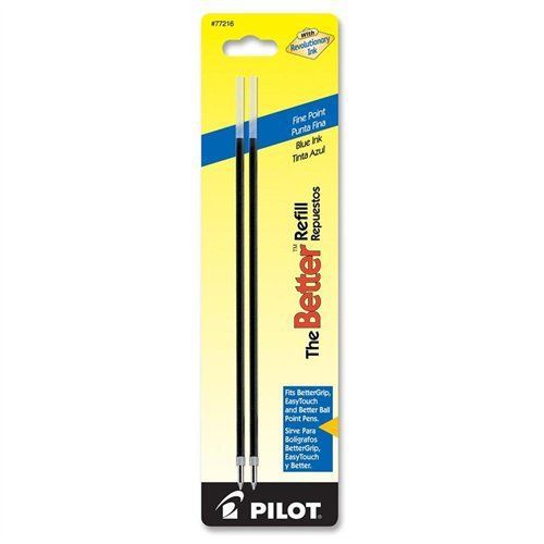 Pilot Bps Easy Touch Ballpoint Pen Refill - 0.70 Mm - Fine Point - Blue (77216)