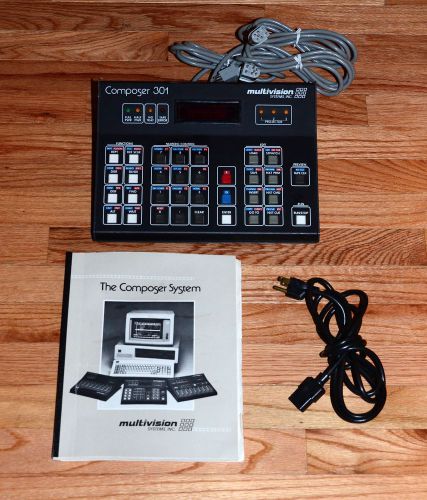 Multivision Composer 301-CCM Dissolve Unit - With Cables and Manual