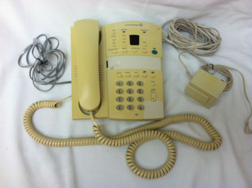 LUCENT TECHNOLOGIES 1815 CORDED OFF WHITE TELEPHONE WITH ANSWERING MACHINE