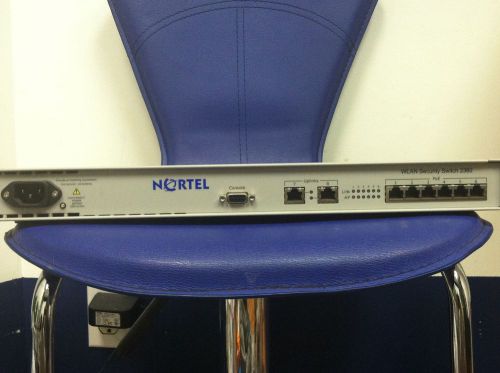 Nortel Networks WLAN 2360  6 Port 10/100 PoE  LOW COST FREE SHIPPING