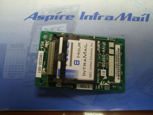 NEC Aspire S 0892179 8 Hour V1.3.1 G Intramail IP1WW DSPDB B1 DSP Resource Board